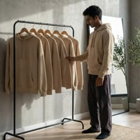 لوفر شتوي سادة للطباعة جملة - لون بيج كلاسيك (6 حب...