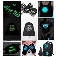 فينيل حراري مضئ في الظلام سماوي