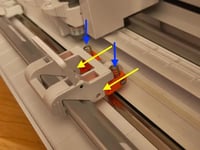 قطع غيار استبدال عجلة الضغط لجهاز سيلويت كاميو 5