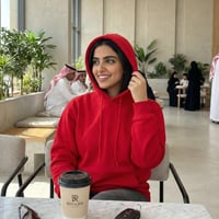 بلوفر قطن أحمر برميم سادة