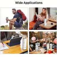 حافظة حرارية ستانلس ستيل مع غطاء مصاصة 16 اونص