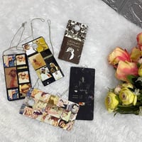 تعليقة مرايا سيارة سادة للطباعة الحرارية (وجهين) -...