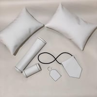 اكسسوارات سيارة جلد كامل ابيض بدون طباعة سادة