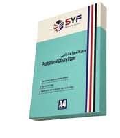 ورق لامع لاصق 135 جرام 100 ورقة SYF A4