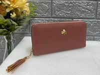 شنطة يد جلد نسائي طباعة فينيل لحمي