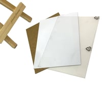 برواز خشب مع نحاس صغير مقاس 26.5 * 12.5 سم