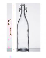 علبة عصير زجاج عبوة 1 لتر