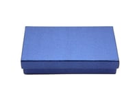 محفظة جلد مع علبة ازرق 10*19 سم سبلميشن