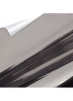 فينيل حراري اقمشة فضي مرايا مايل للأسود