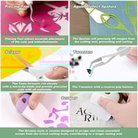 طقم ادوات تفريغ الفينيل مكون من 5 قطع