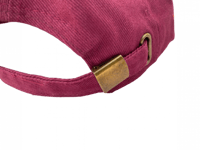 كاب قطن سادة احترافي - عنابي