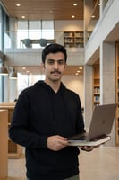 بلوفر قطن فاخر اسود بيسك BASIC سادة