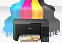 طابعة ابسون L3250 المعدلة حراريا 4 ألوان