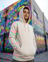 بلوفر قطن فاخر قماش ماركة كريمي