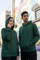 بلوفر قطن فاخر قماش ماركة اخضر سادة