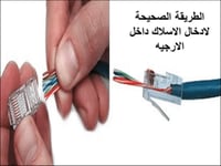 كيبل إيثرنت كات 6 عالي السرعة - 1.5 متر