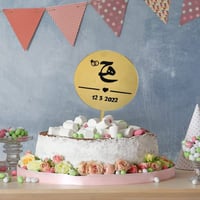 تغريسة اكريلك ذهبي مرايا