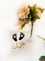 ستاند شفاف بلاستيك مقاس 13 سم