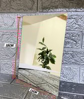 مرايا زجاج مقاس 13 * 18 سم