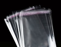 شدة أكياس لاصق شفاف 14 * 14 سم