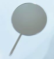 تغريسة اكريلك فضي مرايا