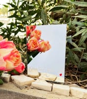 مرايا زجاج مقاس 13 * 18 سم