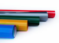 فينيل حراري اقمشة اصفر PU