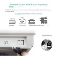 كابل طابعة USB 2.0 عالي الجودة – من النوع A إلى B...