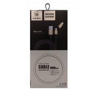 كيبل 2 في 1 ايفون و مايكرو جالكسي