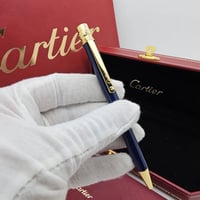 قلم كارتير سانتوس نحيف كحلي