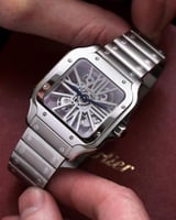 ساعة كارتير سانتوس مكشوف