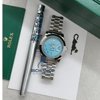 طقم ساعة رولكس مع قلم كارتير إسلامي