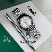 طقم ساعة رولكس مع قلم كارتير