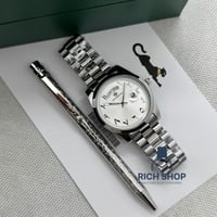 طقم ساعة شبيهة رولكس مع قلم كارتير