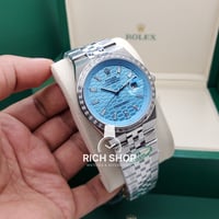 ساعة رولكس لاند دويلر إطار مرصع