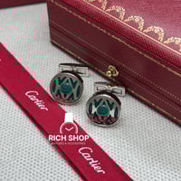 كبك كارتير فضي باللون الاخضر