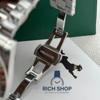 ساعة رجالية شبيهة رولكس ارقام عربي