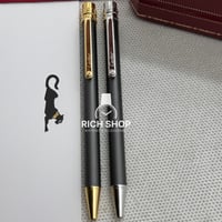 قلم كارتير سانتوس نحيف رمادي