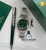 طقم ساعة رولكس مع قلم كارتير
