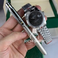 طقم ساعة رولكس ديت جست ارقام عربي مع قلم كارتير سا...