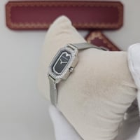 ساعة هاري وينستون ستيل مع زركون داخلي وخارجي