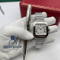 طقم ساعة و قلم كارتير سانتوس