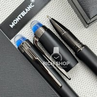 قلم مون بلان ستار ووكر اسود مطفي