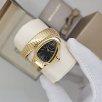 ساعة بولغاري ثعبان ذهبي