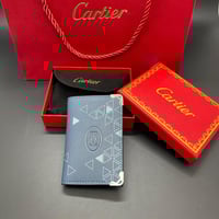 محفظة كارتير بطايق باللون السماوي