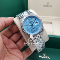 ساعة رولكس لاند دويلر إطار مرصع