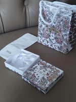 طقم ديور فضي