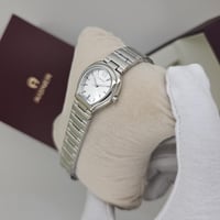 ساعة اقنر جينوفا باللون الفضي