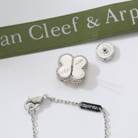 طقم فان كليف الجديد سلسال + حلق