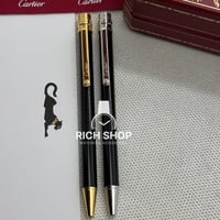 قلم كارتير سانتوس نحيف اسود
